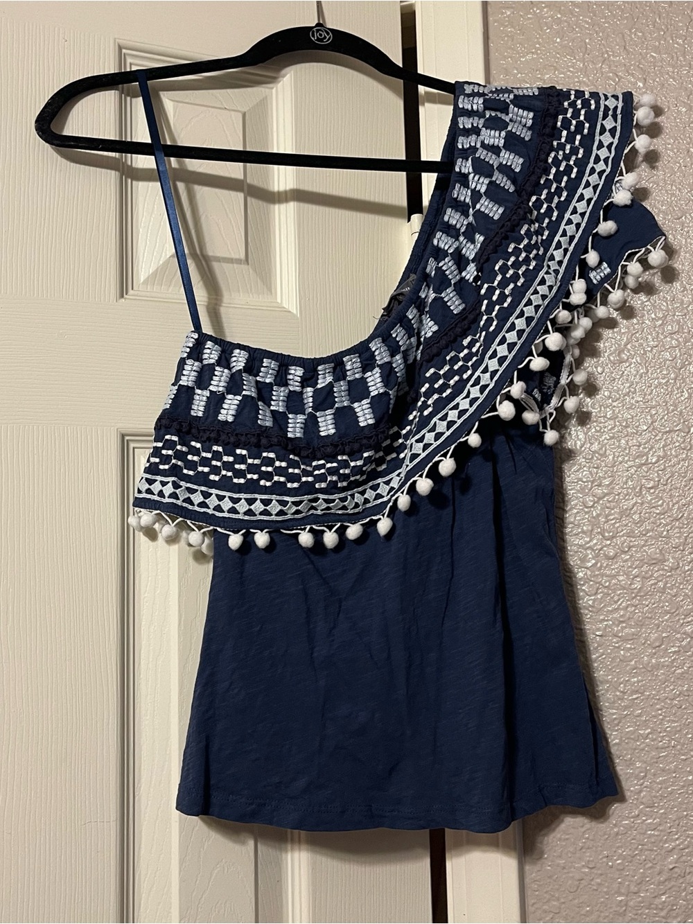 Anthropologie one shoulder top